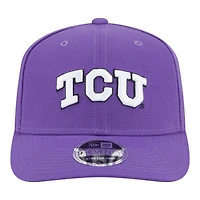Men's New Era  Purple TCU Horned Frogs Team Collective 9SEVENTY Stretch-Snap Adjustable Hat