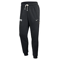 Men's Nike Black TCU Horned Frogs 2025 Sideline Standard Issue Dri-FIT Taper Sweatpants