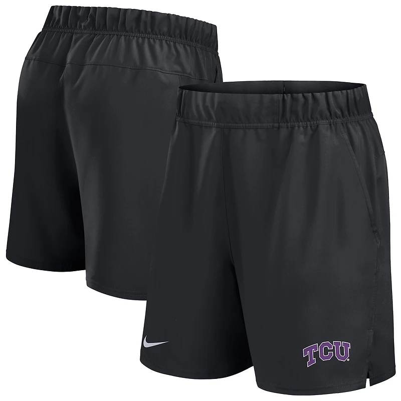 Short Nike Performance Victory noir pour homme TCU Horned Frogs
