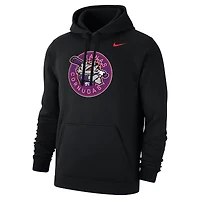 Sweat à capuche en molleton Nike noir TCU Horned Frogs Ranas Cornudas Baseball Club pour homme