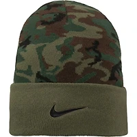 Bonnet en tricot à revers Nike Camo TCU Horned Frogs Military Pack pour homme