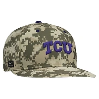 Casquette de baseball Nike Digital Camo TCU Horned Frogs pour homme