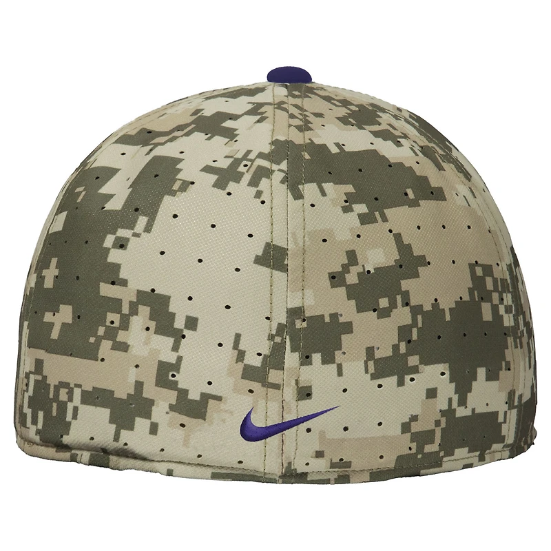 Casquette de baseball Nike Digital Camo TCU Horned Frogs pour homme