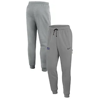 Pantalon de survêtement Nike Heather Grey TCU Horned Frogs pour homme, coupe fuselée, entraînement basketball Dri-FIT