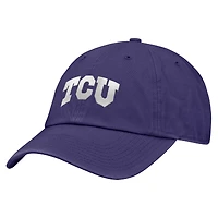 Casquette ajustable Nike TCU Horned Frogs Club violette pour homme