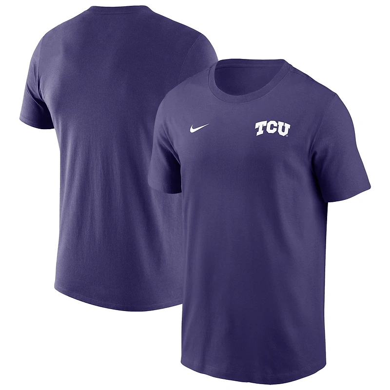 T-shirt Nike Dri-FIT violet TCU Horned Frogs Sideline Legend pour homme