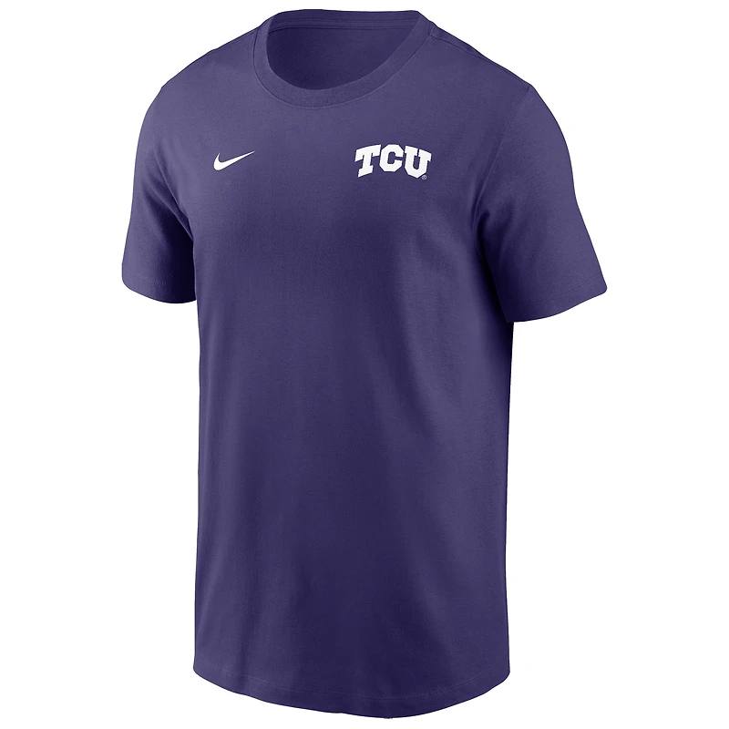Men's Nike Purple TCU Horned Frogs Sideline Legend Dri-FIT T-Shirt