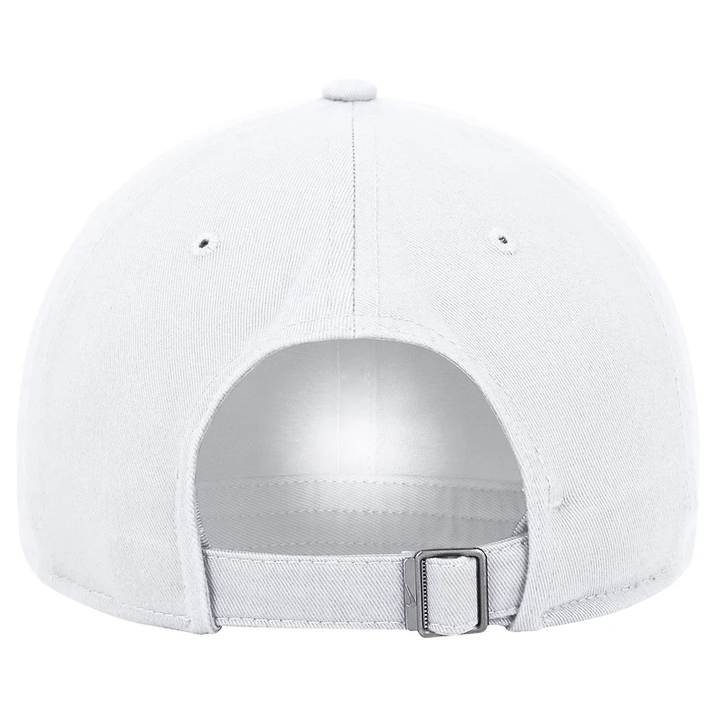 Casquette ajustable Nike blanche TCU Horned Frogs 2025 On-Field Club pour homme