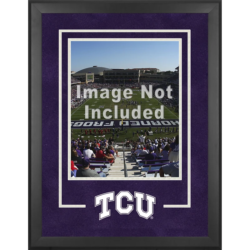 TCU Horned Frogs Deluxe 16'' x 20'' Vertical Photograph Frame with Team Logo