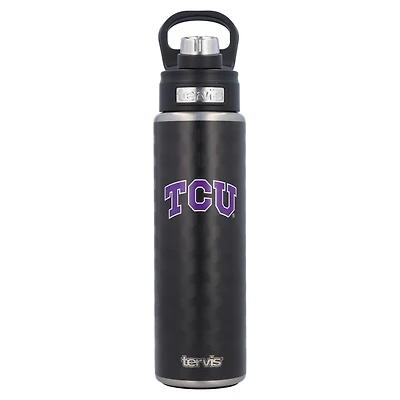 Tervis TCU Horned Frogs 24oz. Weave Stainless Steel Wide Mouth Bottle