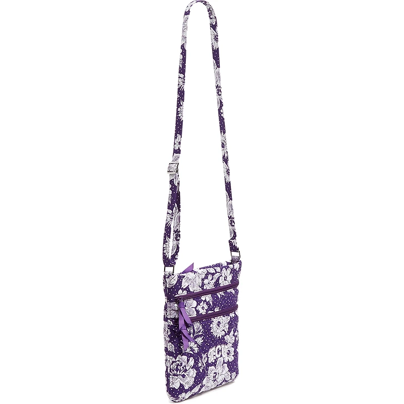Vera Bradley TCU Horned Frogs Rain Garden Sac à bandoulière hipster à triple fermeture éclair