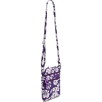 Vera Bradley TCU Horned Frogs Rain Garden Sac à bandoulière hipster à triple fermeture éclair
