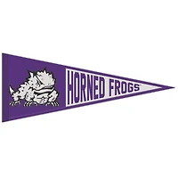 WinCraft TCU Horned Frogs 13" x 32" Wool Primary Logo Pennant