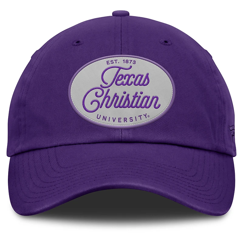 Casquette ajustable violette TCU Horned Frogs pour femmes Fanatics
