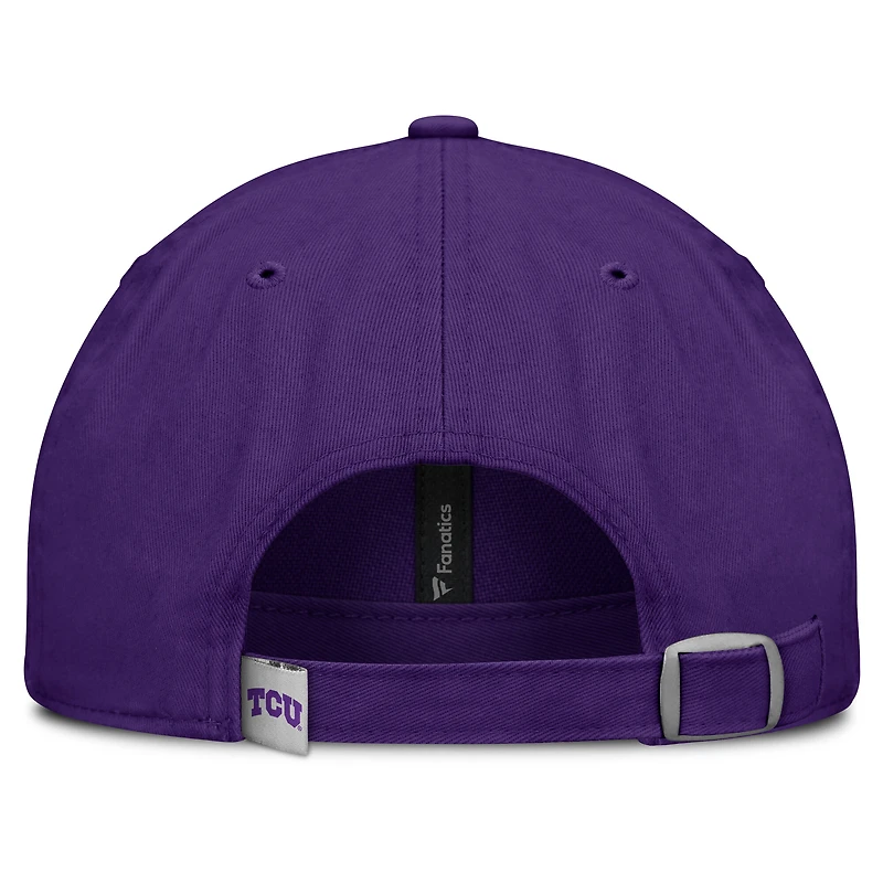 Casquette ajustable violette TCU Horned Frogs pour femmes Fanatics