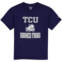 T-shirt de l'équipe Youth Champion Purple TCU Horned Frogs Circling Team Jersey