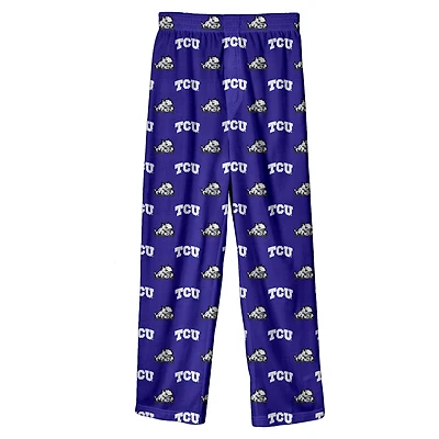 Pantalon d'équipe violet TCU Horned Frogs pour jeunes Outerstuff