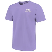 Youth  Purple TCU Horned Frogs Local Campus Scene T-Shirt