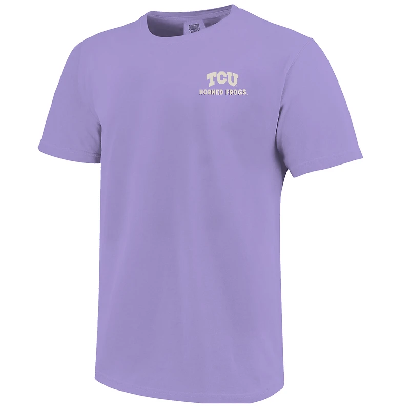 Youth Purple TCU Horned Frogs Local Campus Scene T-Shirt