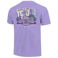 Youth  Purple TCU Horned Frogs Local Campus Scene T-Shirt