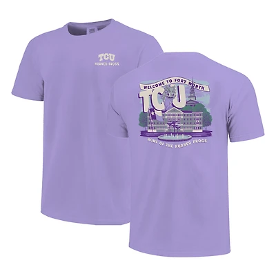 Youth  Purple TCU Horned Frogs Local Campus Scene T-Shirt