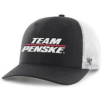 Casquette ajustable Team Penske Trucker '47 noire/blanche pour homme