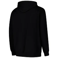 Sweat à capuche zippé Colosseum Black Temple Owls Arch & Logo 3.0 pour homme