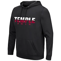 Sweat à capuche pour homme Colosseum Black Temple Owls Lantern