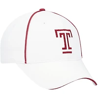 Men's Colosseum  White Temple Owls Take Your Time Snapback Hat