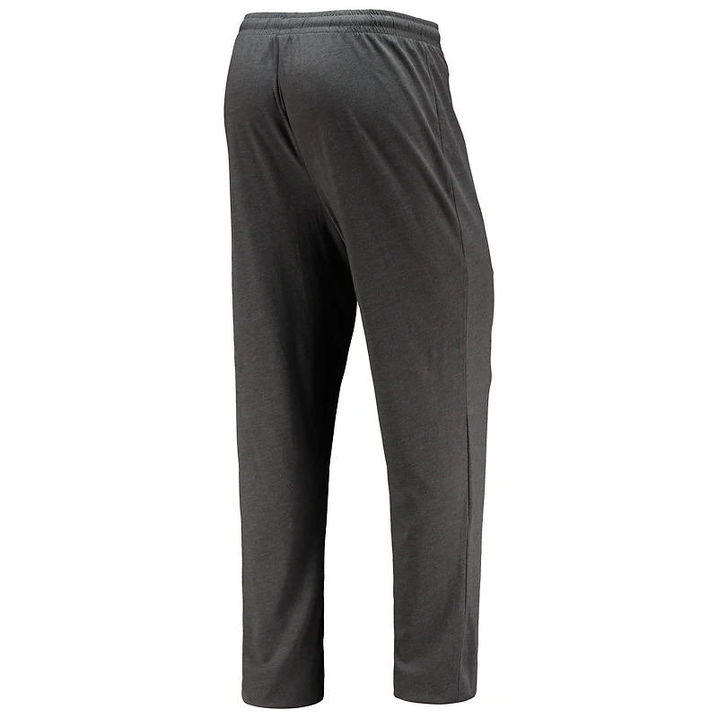 Men's Concepts Sport Heathered Charcoal/Cherry Temple Owls Meter Top & Pants Sleep Set