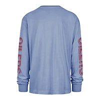 T-shirt à manches longues rétro bleu clair '47 Tennessee Oilers Gridiron Classic Teams Cairn Ravine Foundation pour homme