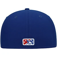 Casquette ajustée New Era Tennessee Smokies Authentic Collection Team Home 59FIFTY blanche pour homme