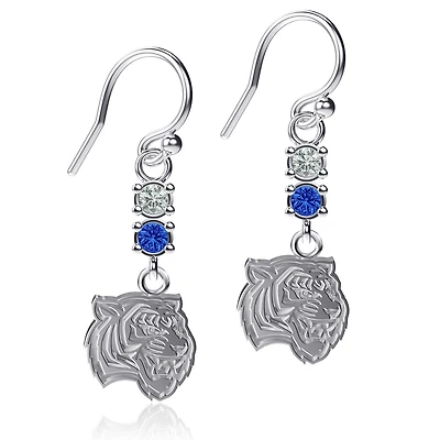 Dayna Designs Tennessee State Tigers Dangle Crystal Earrings