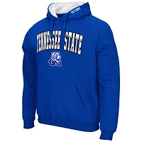 Sweat à capuche Colosseum Royal Tennessee State Tigers Arch & Logo pour homme