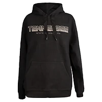 Sweat à capuche noir FISLL Tennessee State Tigers Puff Print pour hommes