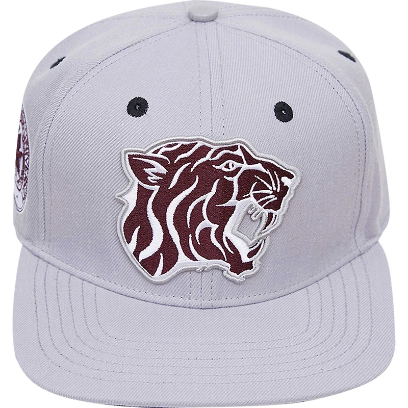 Men's Pro Standard Gray Tennessee State Tigers Mascot Logo Snapback Hat