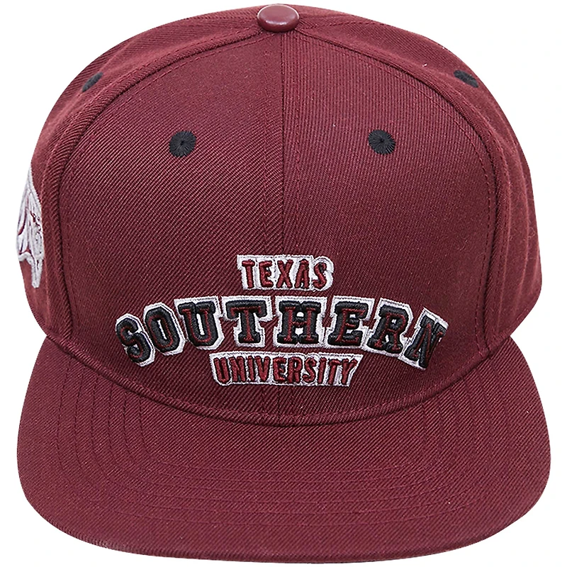 Men's Pro Standard Maroon Tennessee State Tigers Southern Logo Snapback Hat