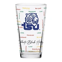 Tigres de l'État du Tennessee 16oz. Verre à pinte