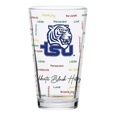 Tigres de l'État du Tennessee 16oz. Verre à pinte