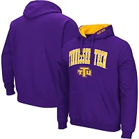 Men's Colosseum  Purple Tennessee Tech Golden Eagles Arch & Logo Hoodie