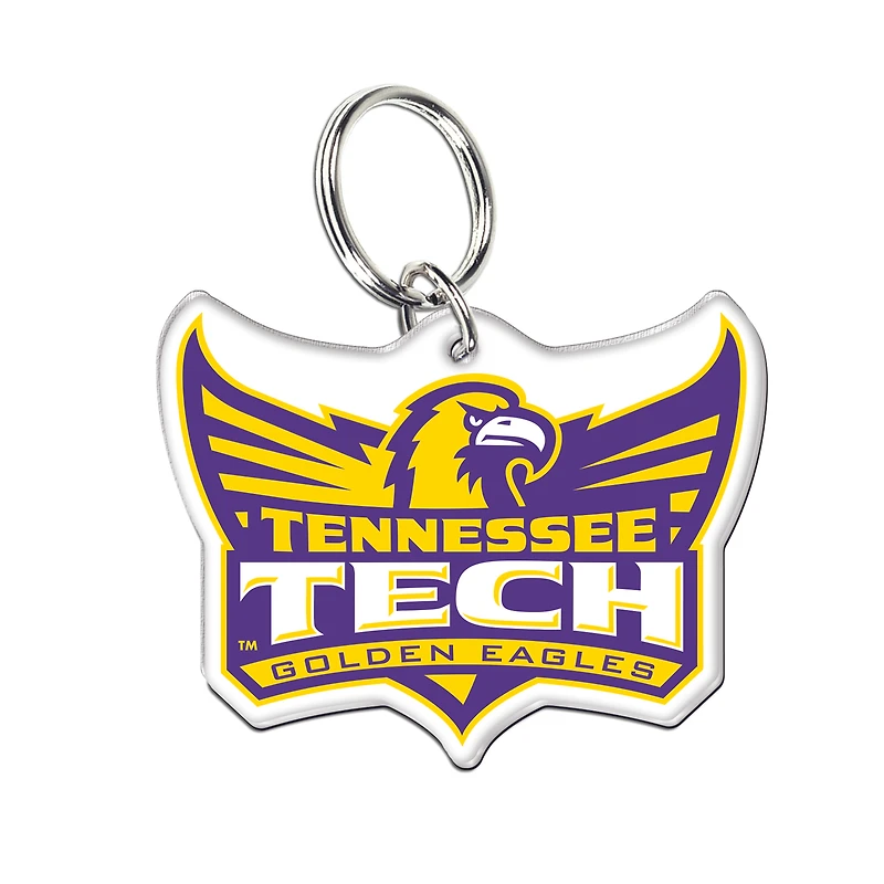 Porte-clés WinCraft Tennessee Tech Golden Eagles en acrylique de qualité supérieure