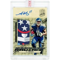 A.J. Brown Tennessee Titans Autographed 2019 Panini Spectra RPA Gold Prizm #RRPS-7 #1/1 Rookie Card