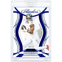 Calvin Ridley Tennessee Titans 2025 Panini Flawless Sapphire Gem #53 #9/20 Card