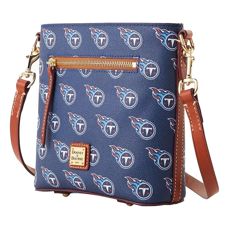 Dooney & Bourke Tennessee Titans Signature petit sac à bandoulière zippé