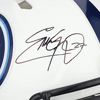 Eddie George Tennessee Titans Autographed Riddell 1999-2017 Throwback Speed Authentic Helmet