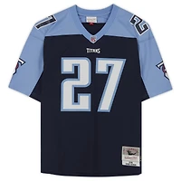 Maillot réplique autographié par Eddie George Tennessee Titans de Mitchell & Ness
