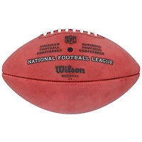 Ballon de football Wilson Duke en couleur autographié par Eddie George, Tennessee Titans