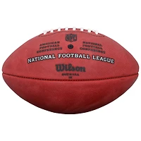 Ballon de football américain Wilson Duke en couleurs, autographié par Eddie George des Tennessee Titans, avec inscription « ROY 96 ».
