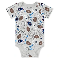 Vêtements pour bébés et nouveau-nés par Erin Andrews Tennessee Titans Ensemble trois pièces Body pantalon Turn Me Around