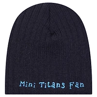Infant New Era Navy Tennessee Titans Mini Knit Hat